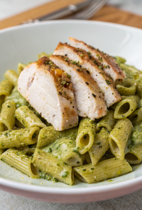 Pesto Chicken Pasta Recipe