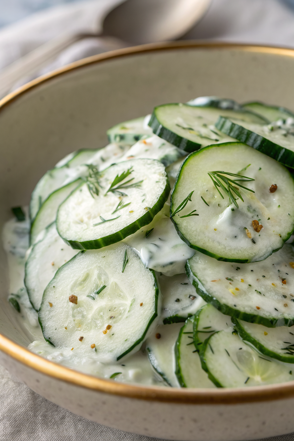 Polish Cucumber Salad Recipe