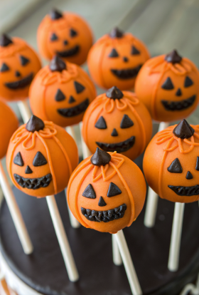 Pumpkin Marshmallow Lollipops Recipe