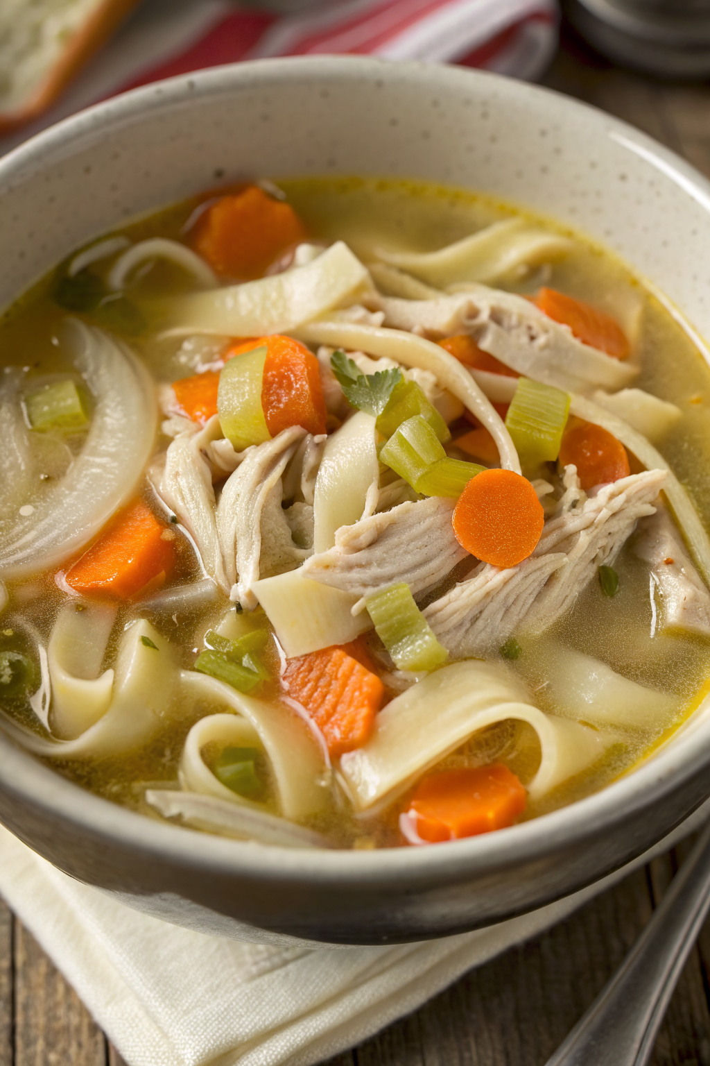 Rotisserie Chicken Noodle Soup Recipe