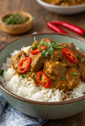 Slow Cooker Beef Coconut Curry Recipe