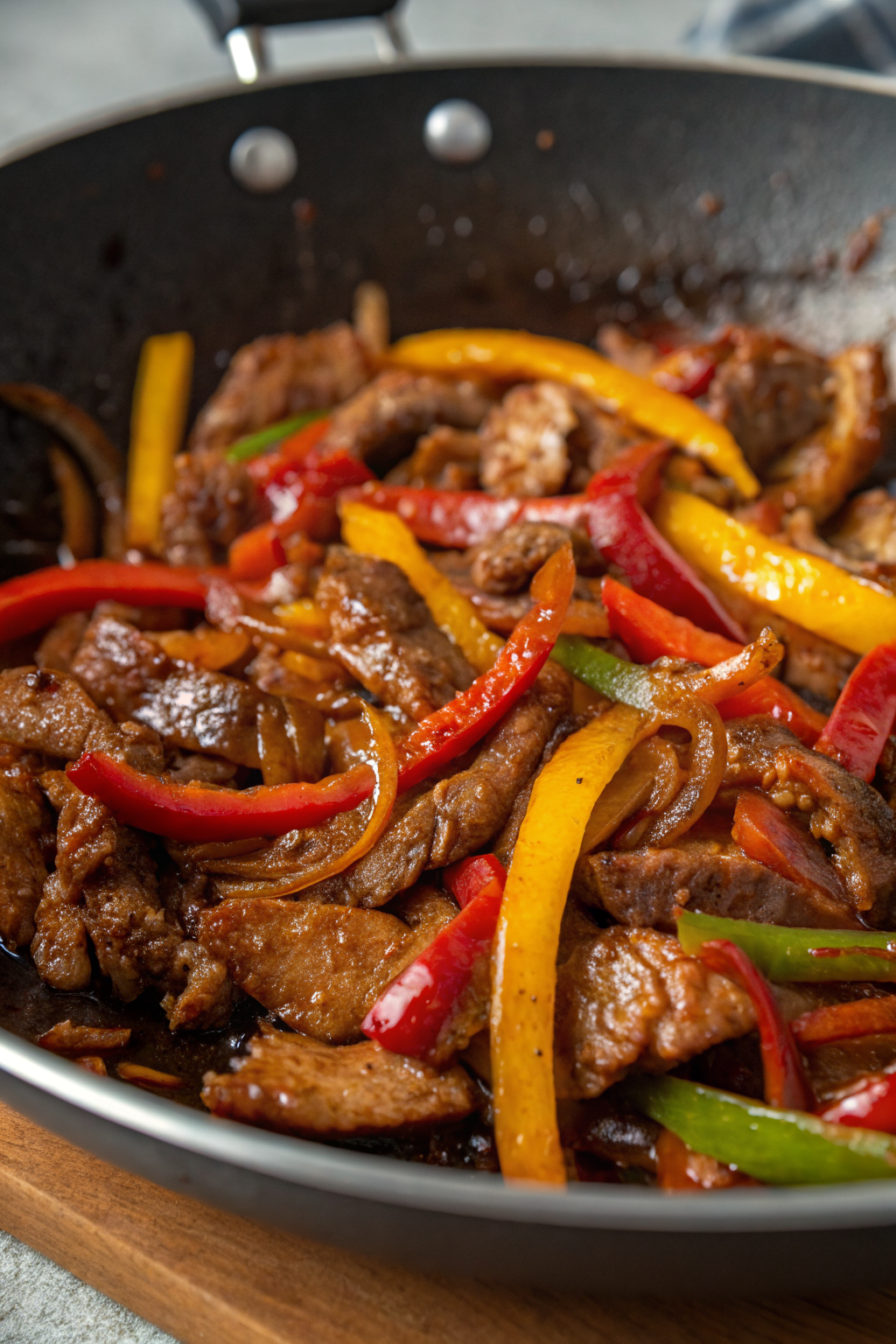 Spicy Chicken With Bell Peppers