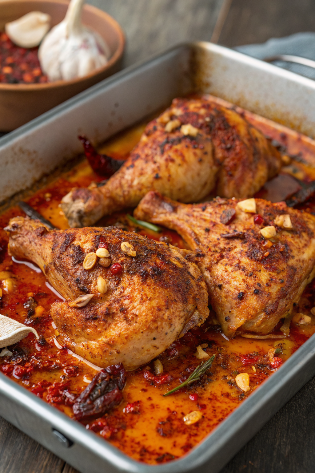 Spicy Mediterranean Chicken Thighs Recipe