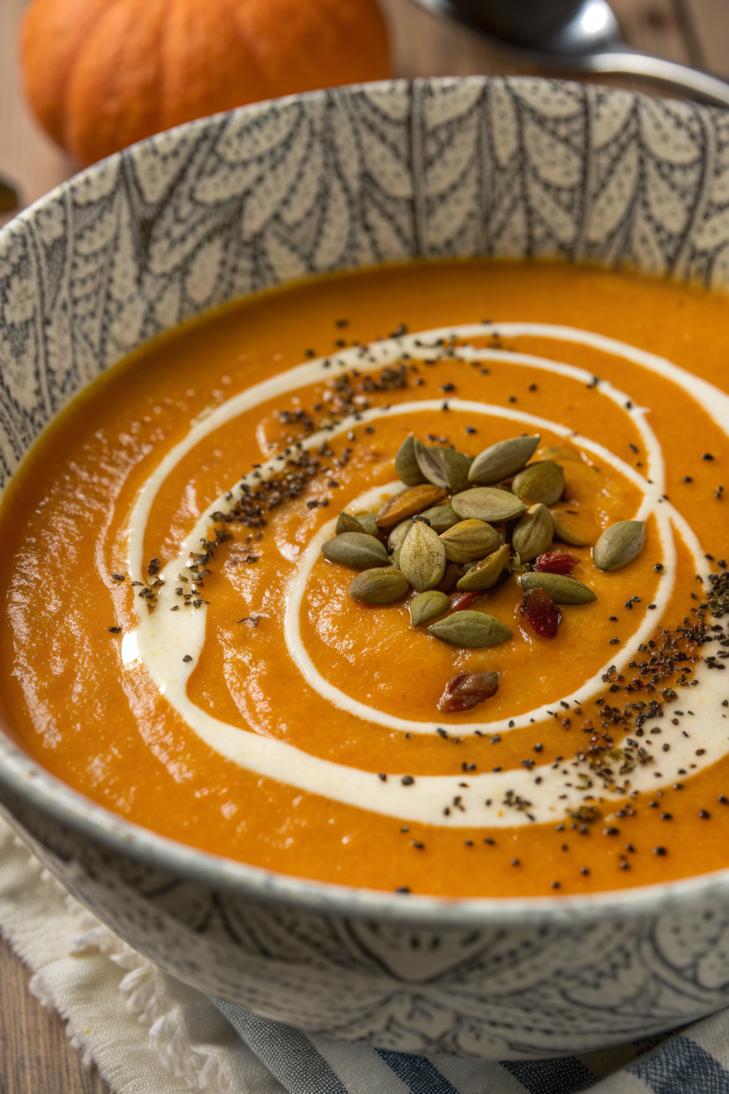 Apple Carrot and Pumpkin Soup Recipe