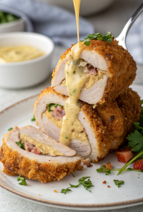 Baked Chicken Cordon Bleu Recipe