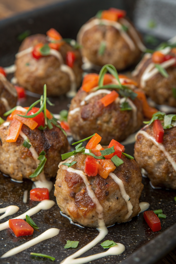 Buffalo Chicken Meatballs Recipe
