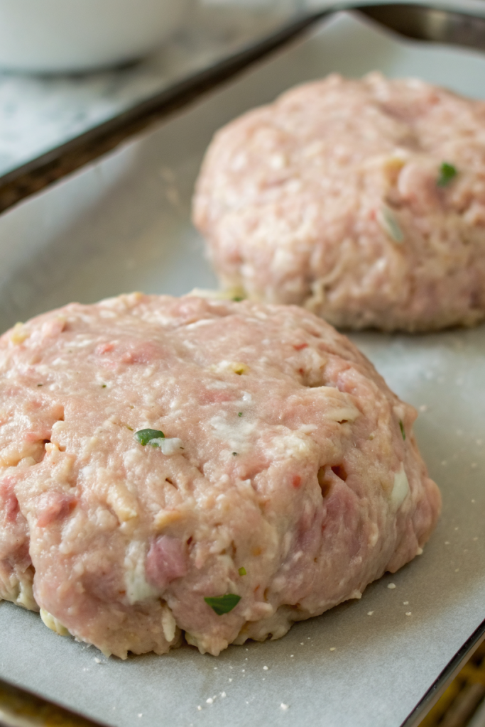 Chicken Stuffed with Mushrooms Onions