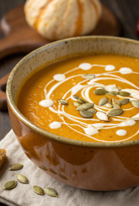 Coconut Curry Pumpkin Soup Recipe