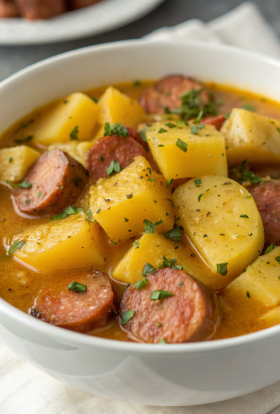 Creamy Cajun Potato Soup Recipe