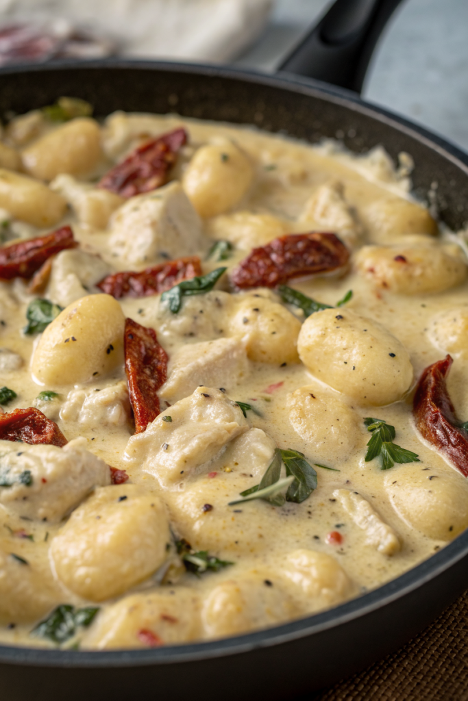 Creamy Chicken Gnocchi Recipe