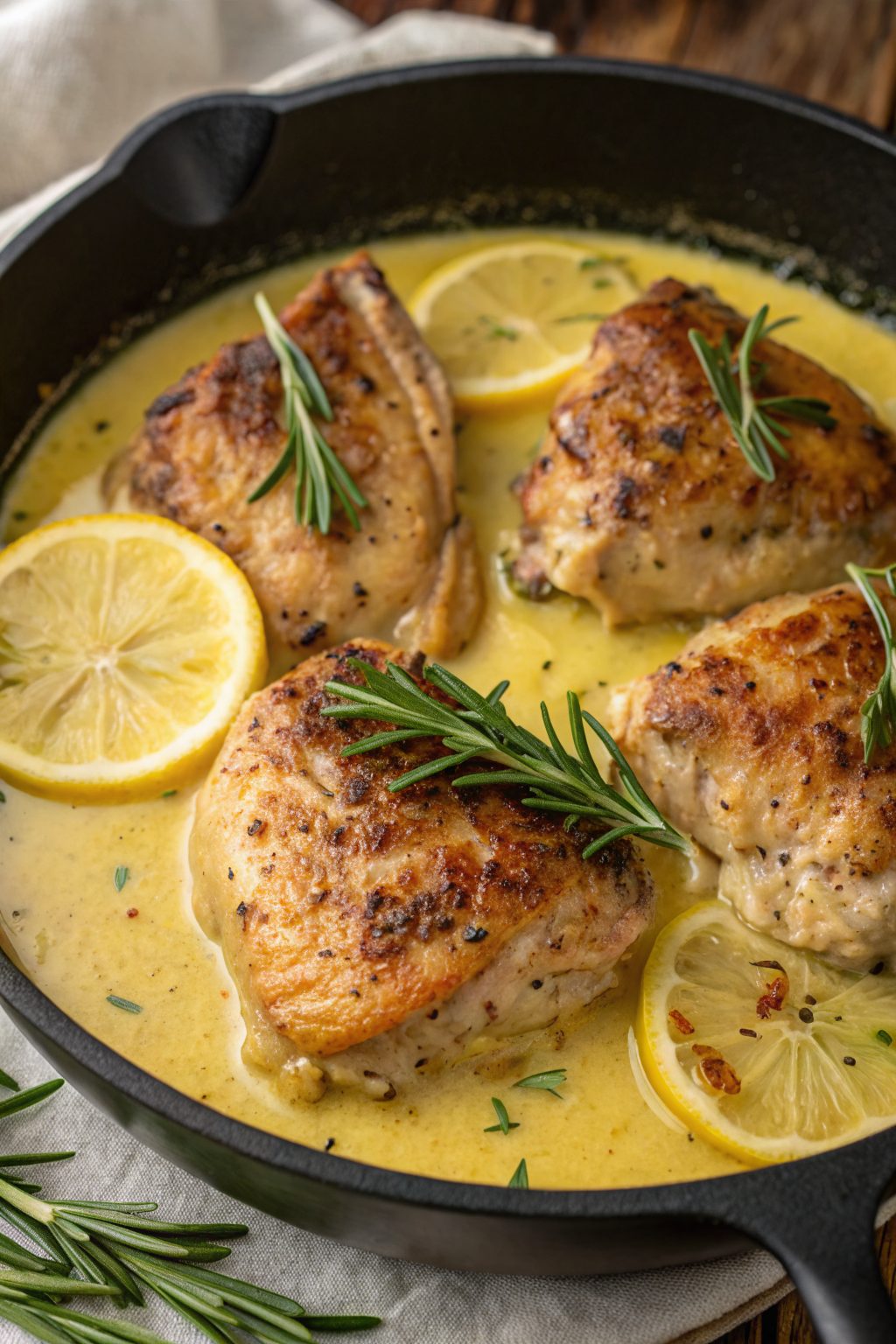 Creamy Lemon Butter Chicken Recipe