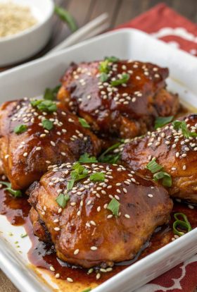 Crispy Hoisin Chicken Thighs Recipe
