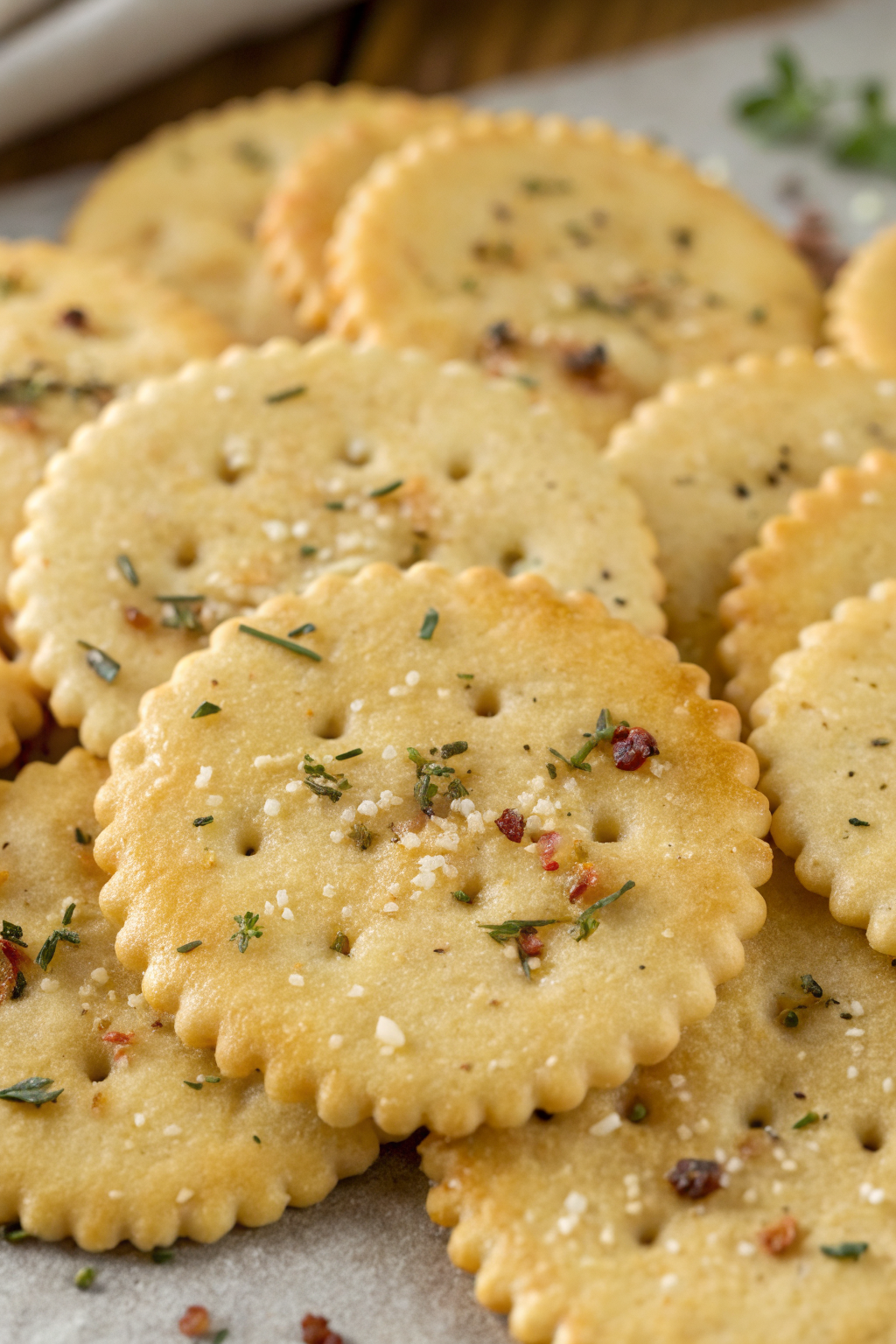 Garlic Bread Ritz Snacks Recipe