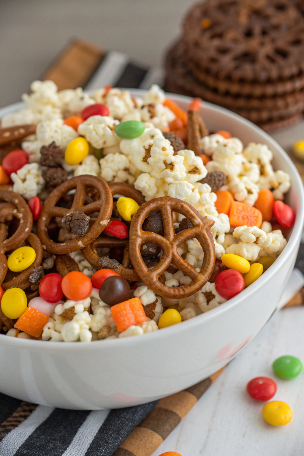 Harvest Popcorn Snack Mix Recipe