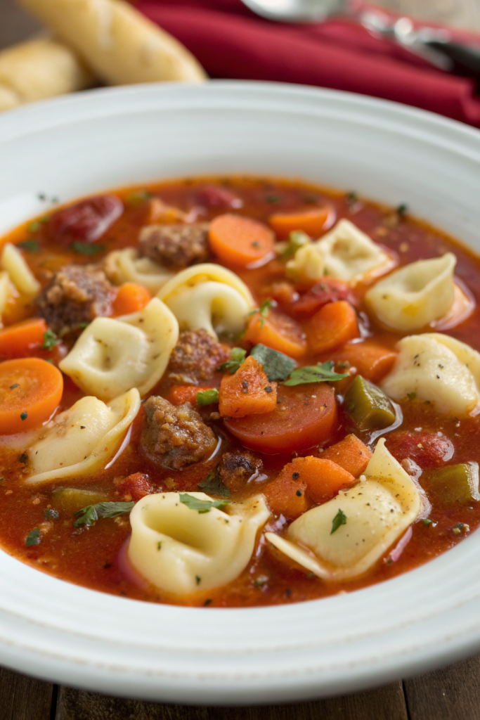 Healthy Tortellini Soup Recipe