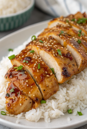 Honey Garlic Chicken Breasts Recipe