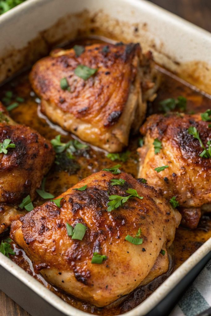 Honey Soy Chicken Thighs Recipe