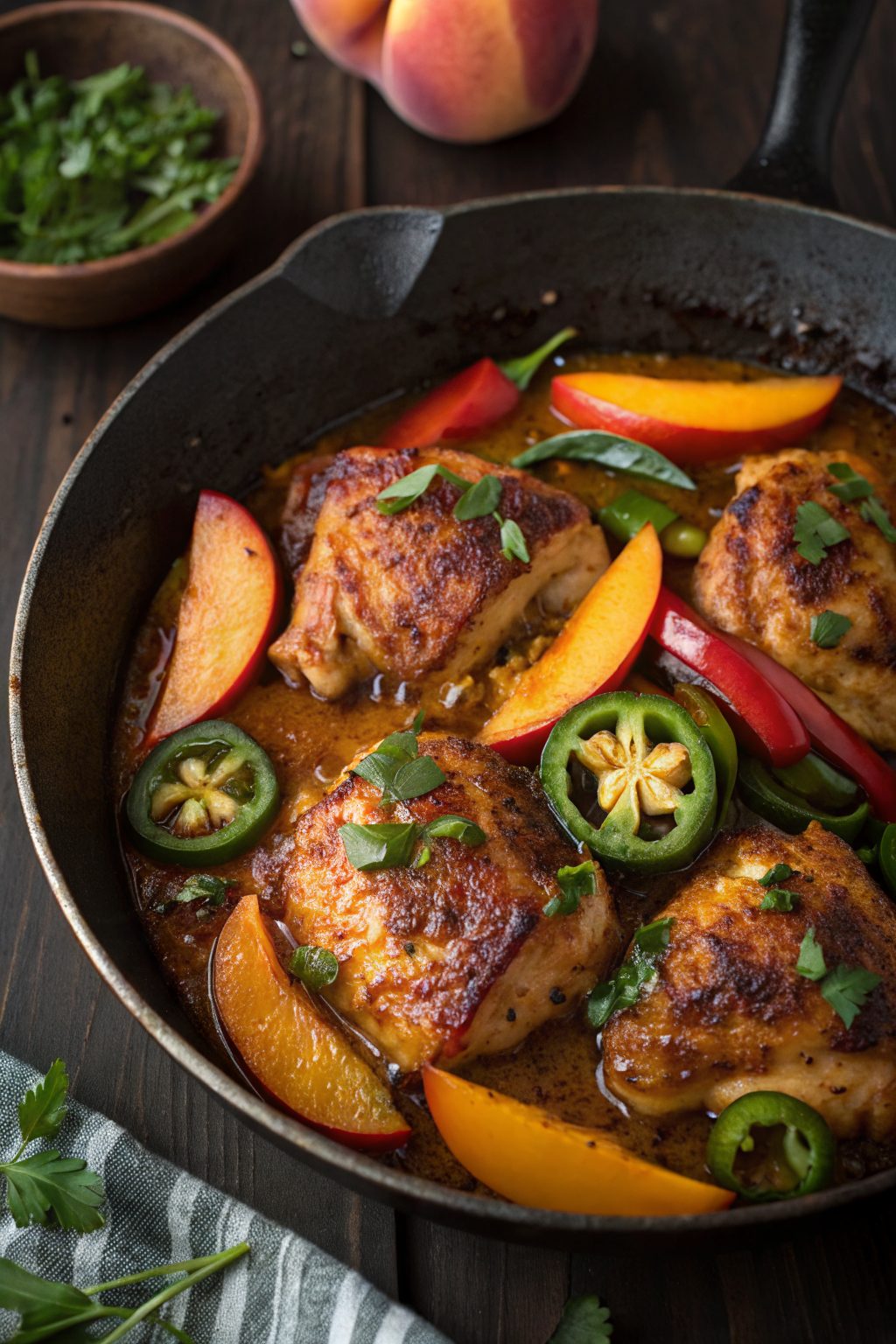 Jalapeno Peach Chicken Recipe