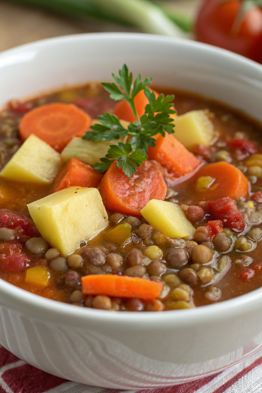 Mediterranean Lentil Soup Recipe