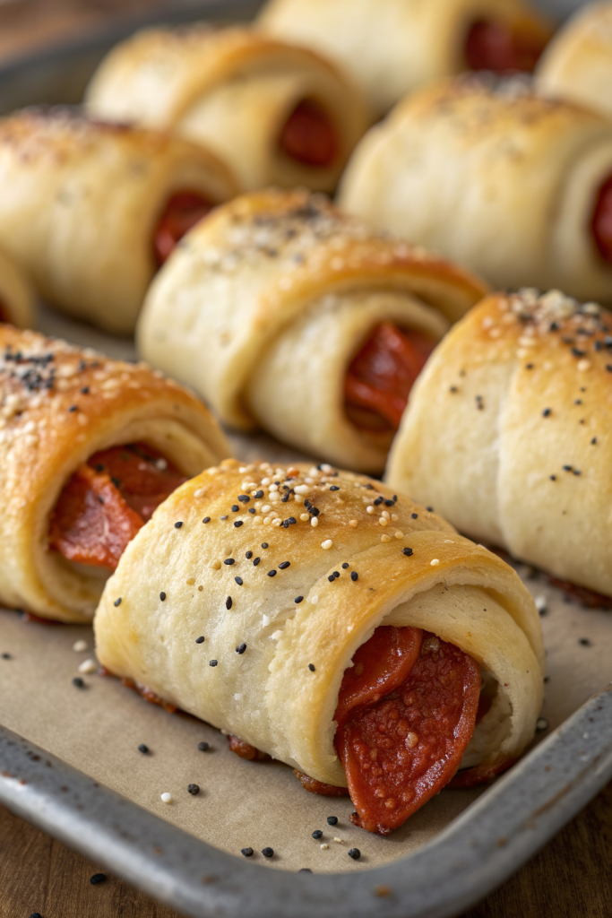 Mozzarella Pepperoni Crescent Rolls Recipe
