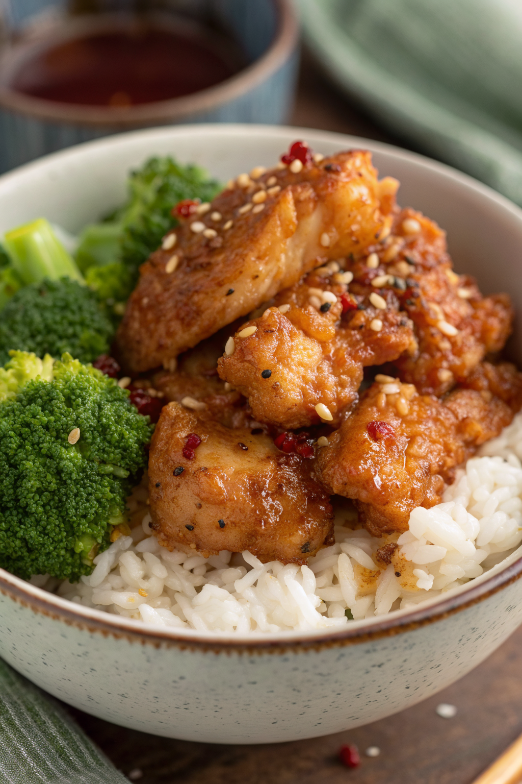Pan Fried Korean Soy Garlic Chicken Thighs Recipe