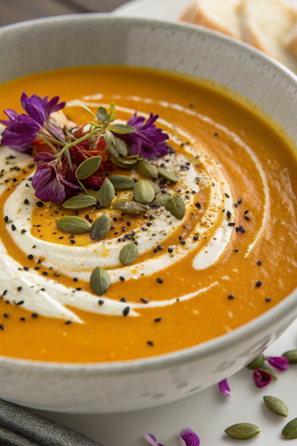 Pumpkin Turmeric Ginger Soup Recipe
