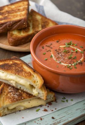 Roasted Tomato Basil Soup Recipe