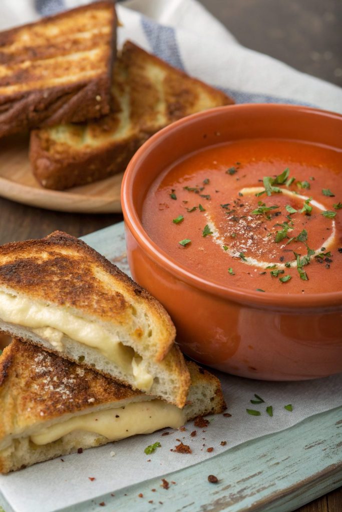 Roasted Tomato Basil Soup Recipe
