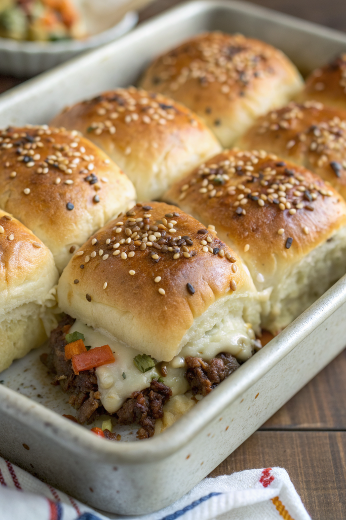 Savory Garlic Parmesan Cheeseburger Bombs Recipe