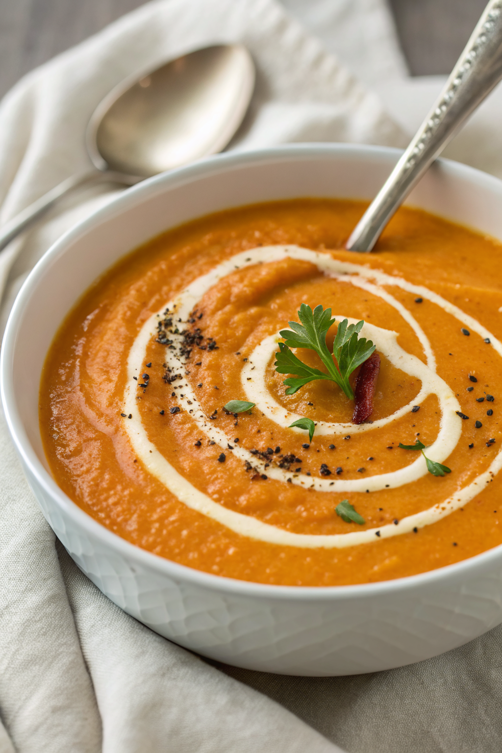 Savory Pumpkin Soup Recipe