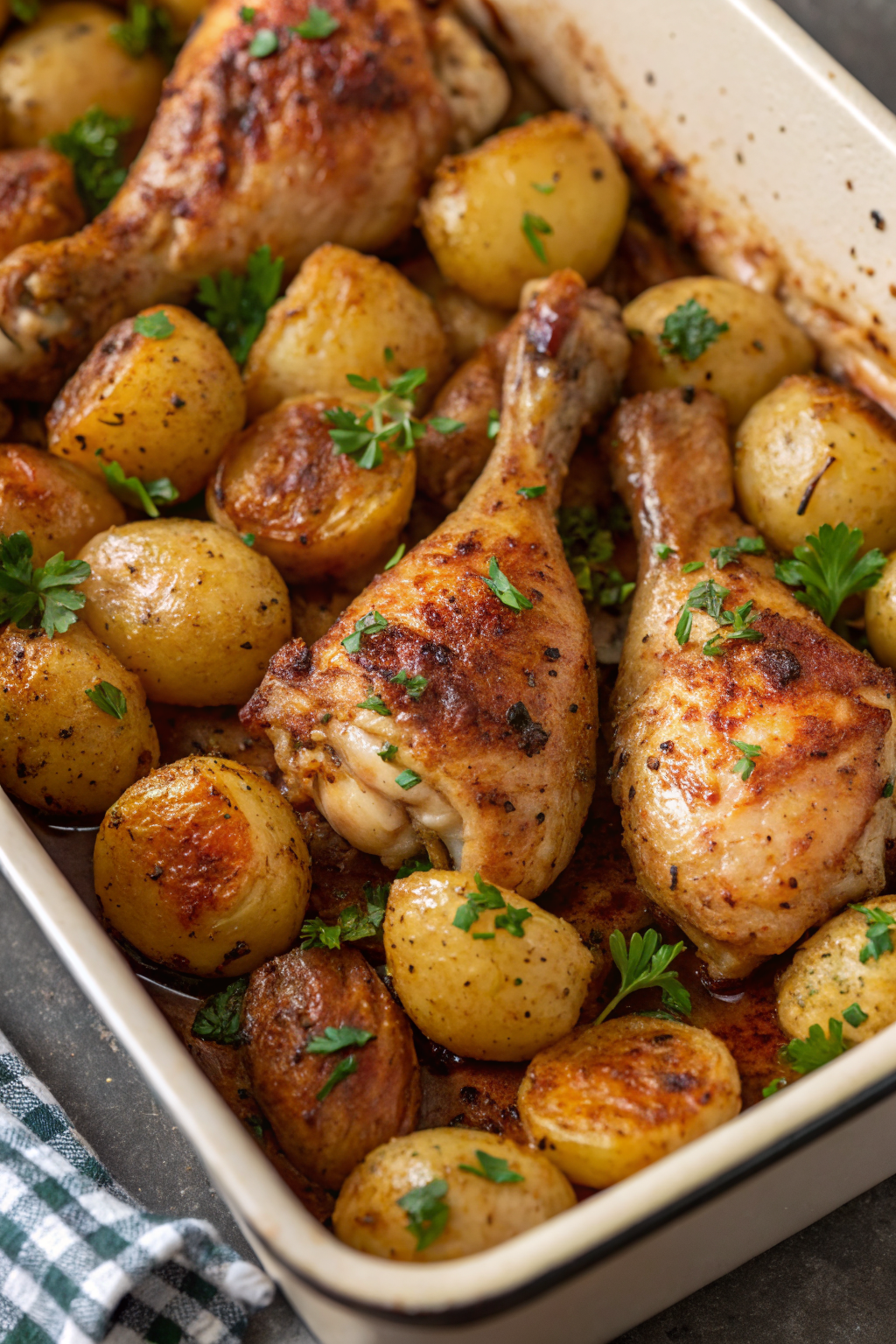 Sheet Pan Chicken Potatoes Recipe