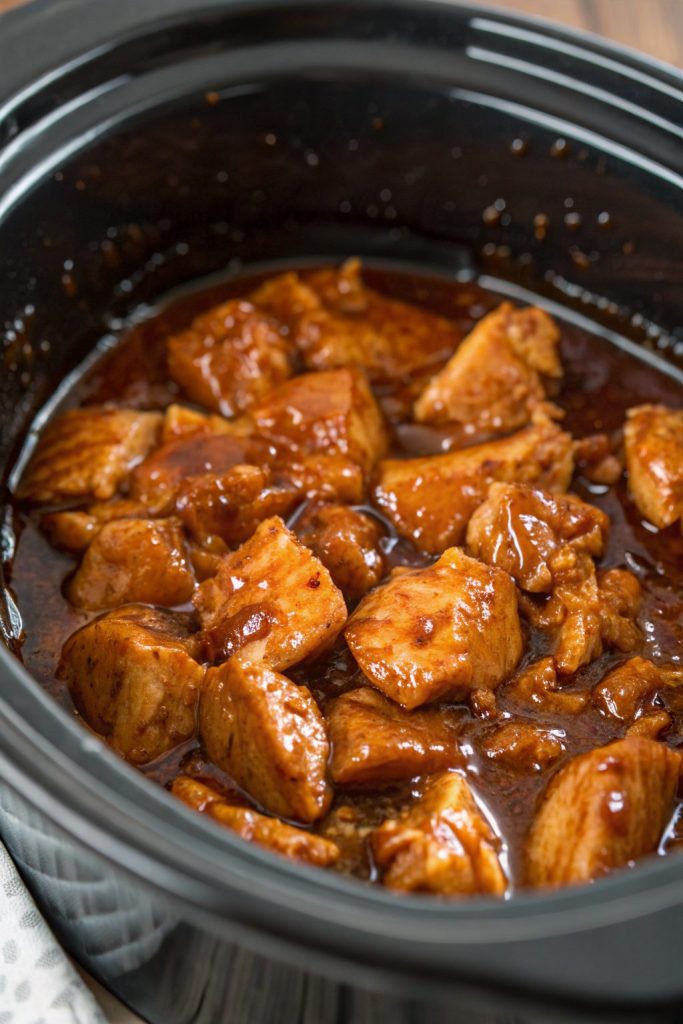 Slow Cooker Honey Garlic Chicken Recipe