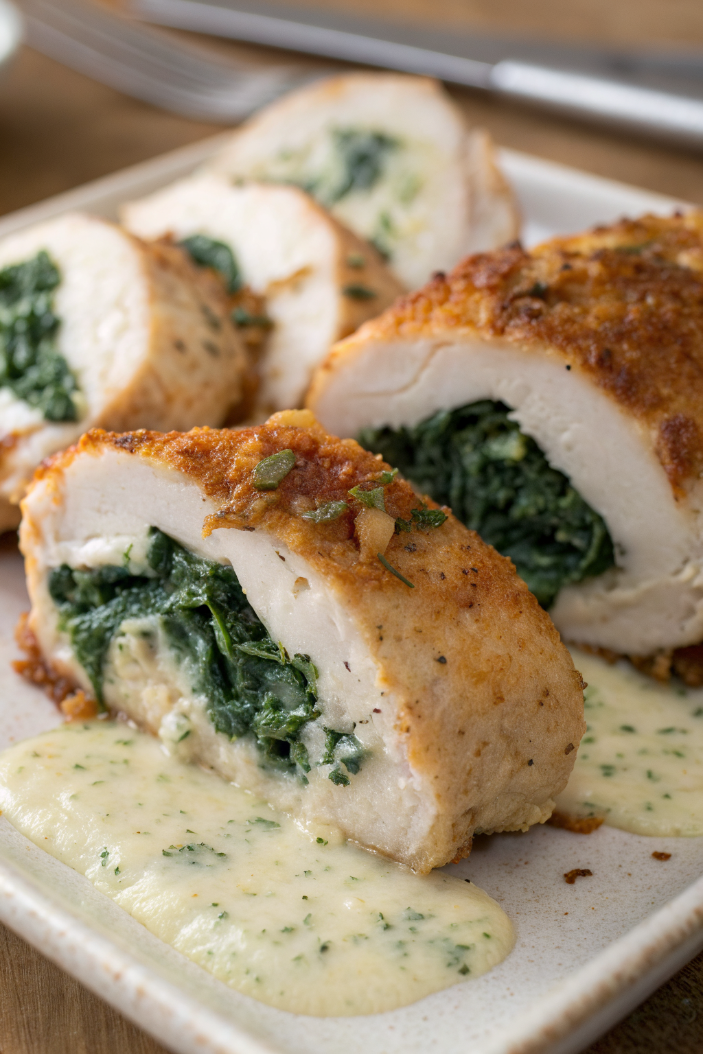 Spinach Stuffed Chicken Breast Recipe