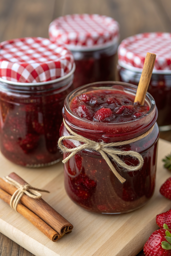Strawberry Cranberry Jam Recipe