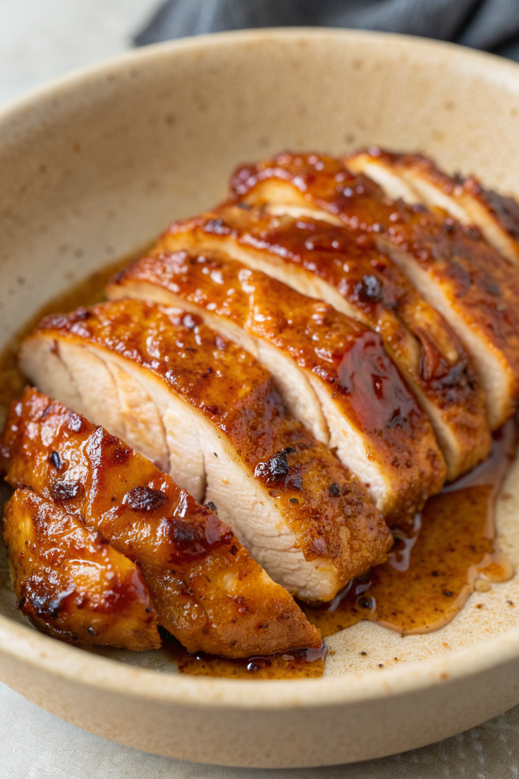 Air Fryer Maple Glazed Chicken Breast Recipe