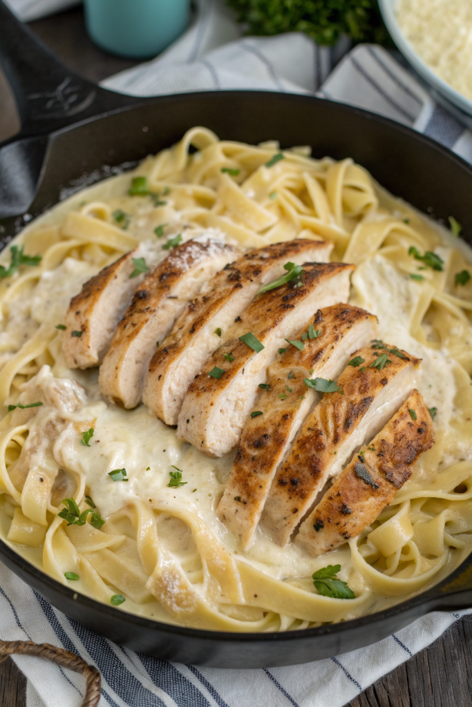 Chicken Fettuccine Alfredo Recipe