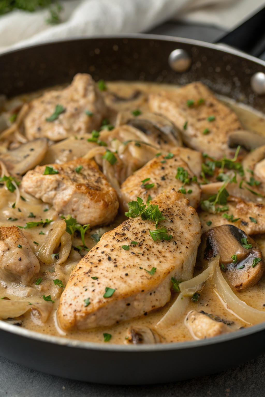 Creamy Chicken Stroganoff Recipe