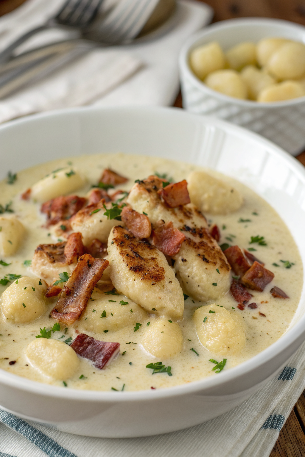 Creamy Crac Chicken Gnocchi Recipe