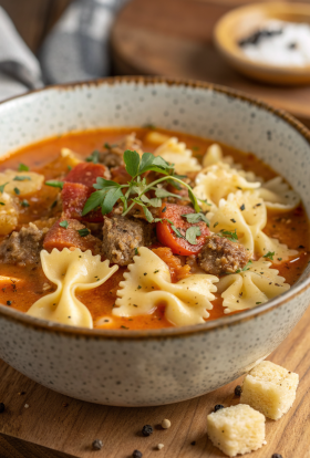 Creamy Lasagna Soup Recipe