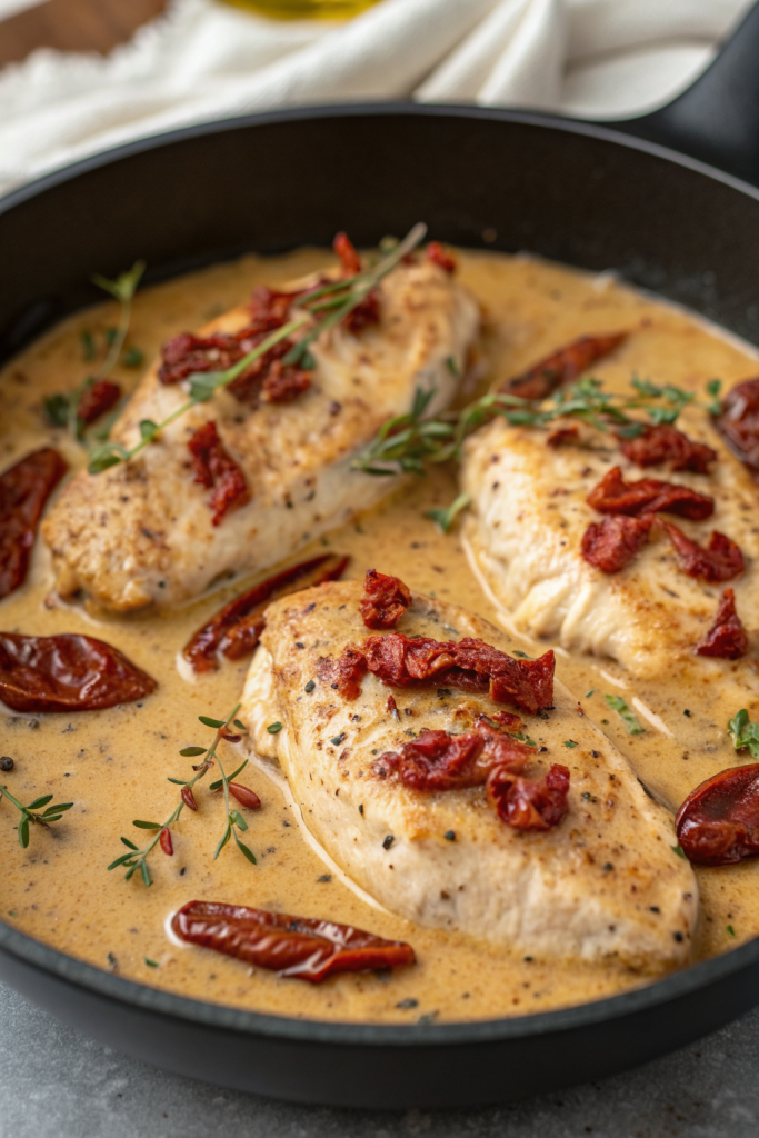 Creamy Sun-Dried Tomato Chicken Recipe