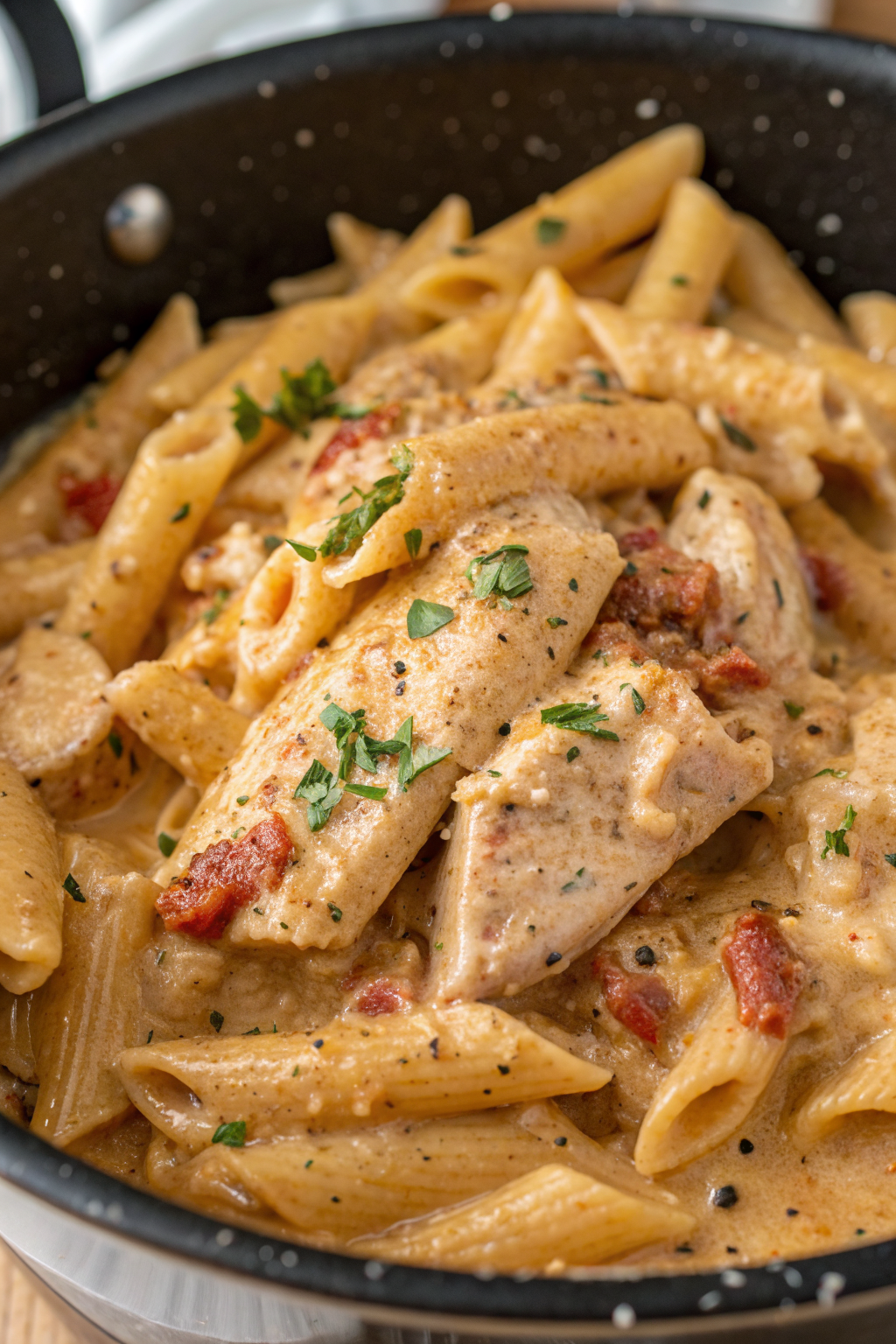 Crock Pot Creamy Cajun Chicken Pasta Recipe