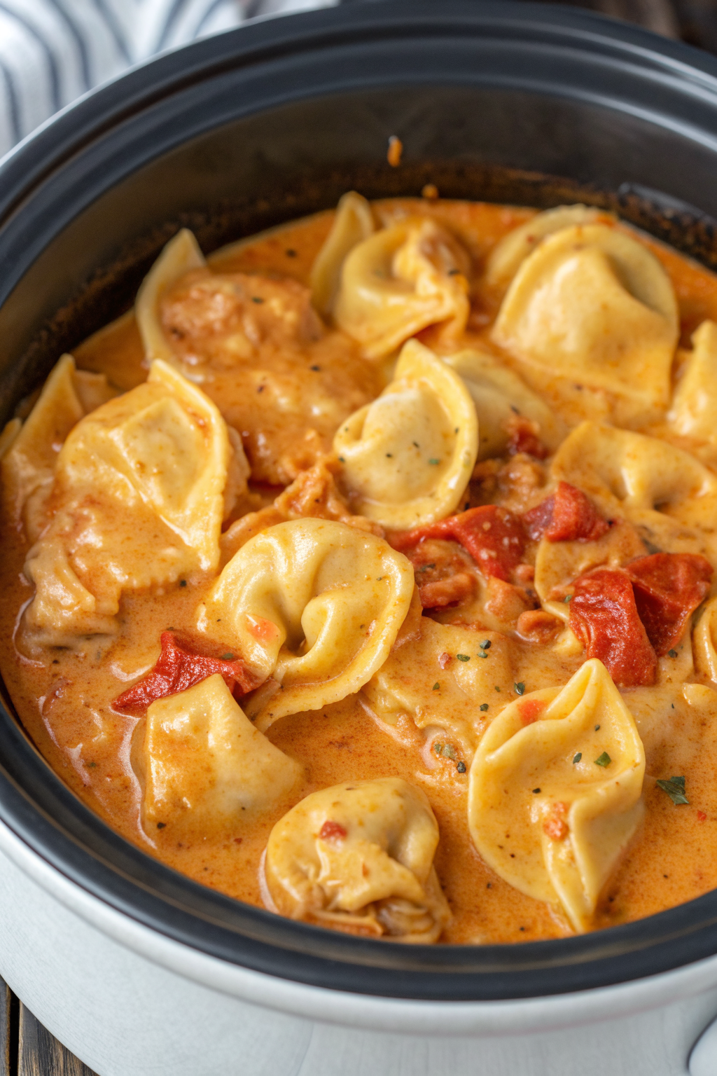 CrockPot Chicken Tortellini Recipe