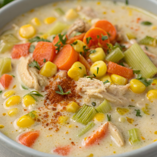 Crockpot Chicken Corn Chowder Recipe