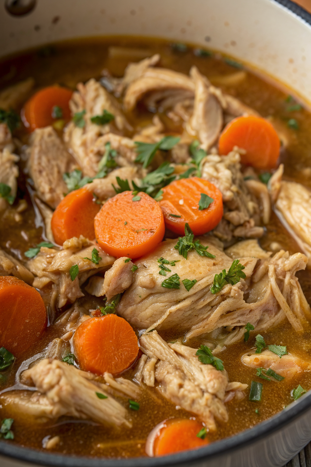 Crockpot Chicken Thigh Pot Roast Recipe