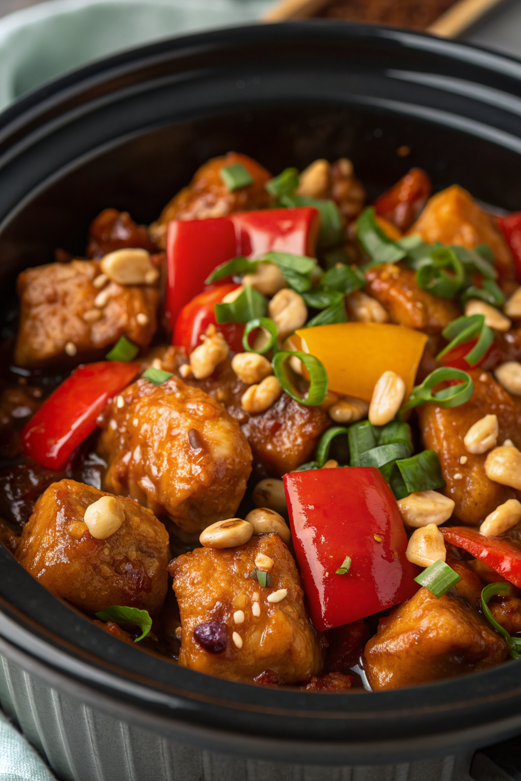 Crockpot Kung Pao Chicken Recipe