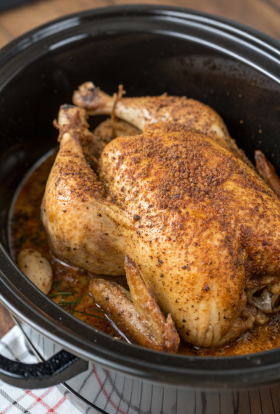 Crockpot Whole Chicken Recipe