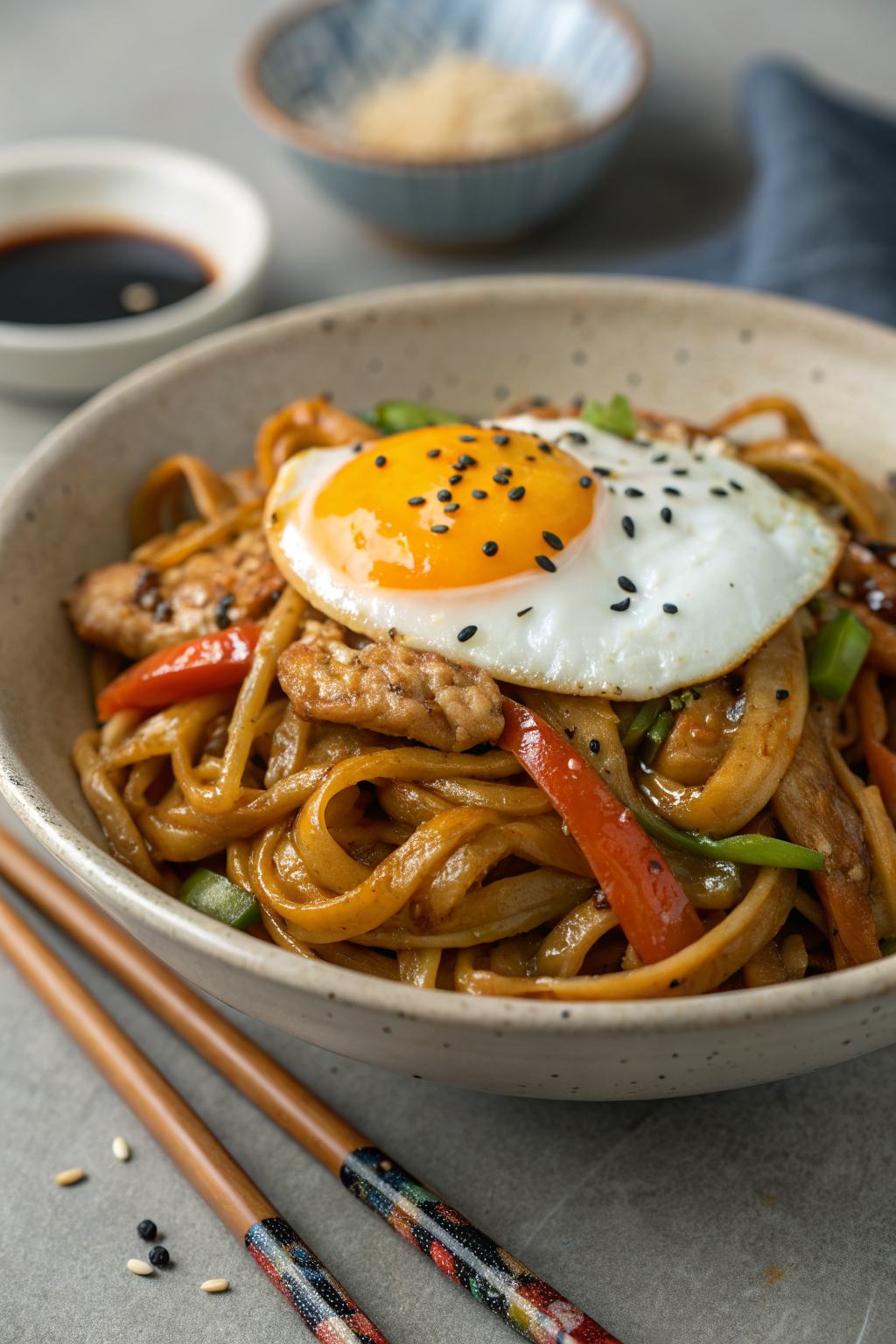 Easy Chili Oil Udon Noodles Recipe
