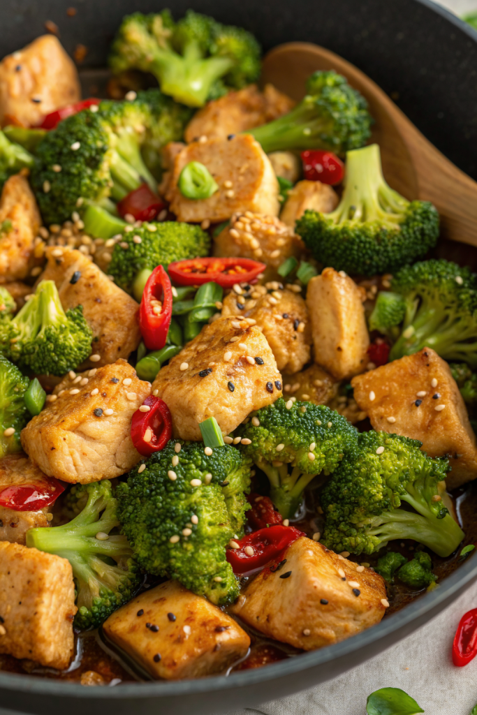 Garlic Butter Chicken & Broccoli Recipe