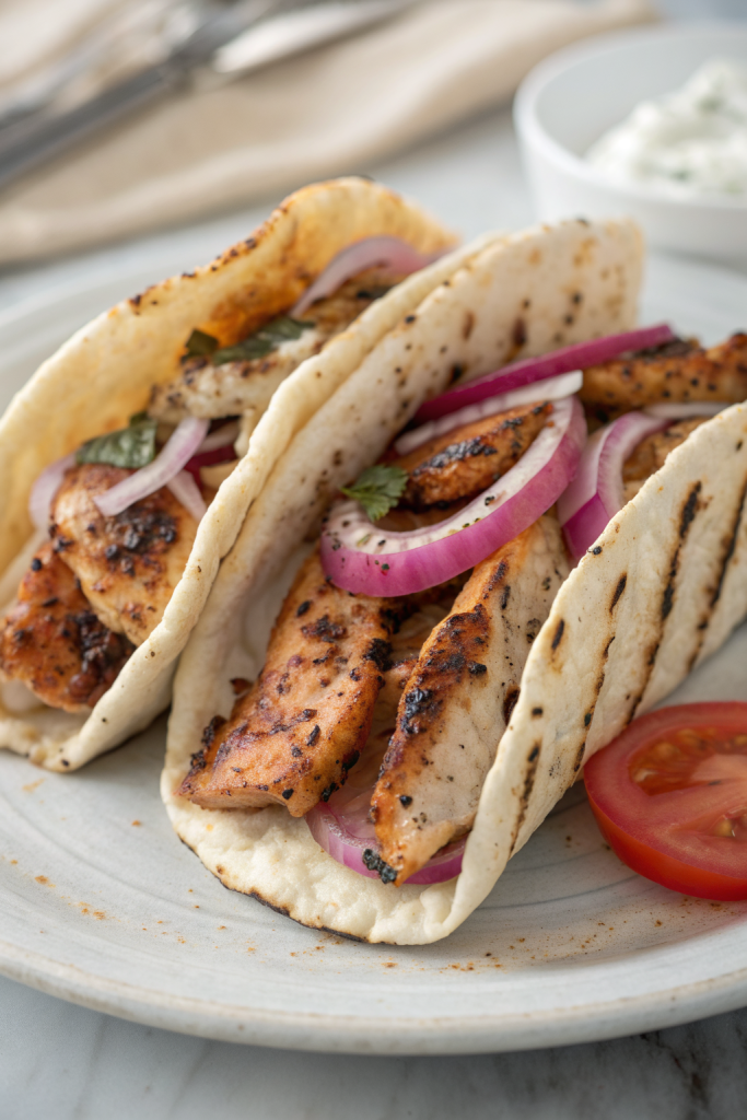 Greek Chicken Gyros Recipe