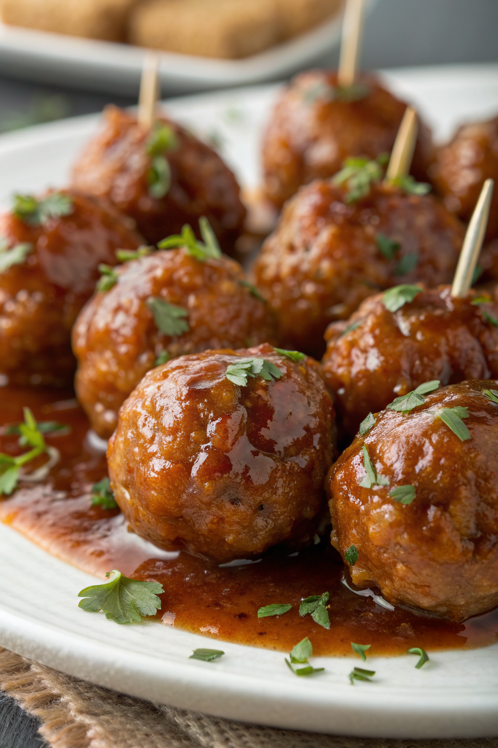 Honey Garlic Meatballs Recipe